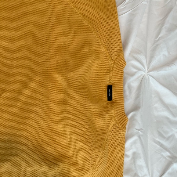 Yellow Nautica crewneck sweater - Picture 3 of 4
